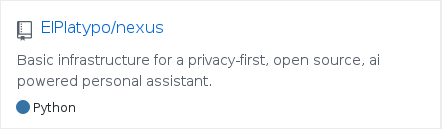 ElPlatypo/nexus - GitHub